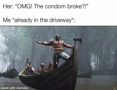 Based Raider Moment