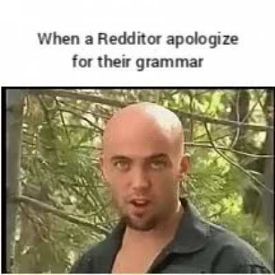 Sorry for what?