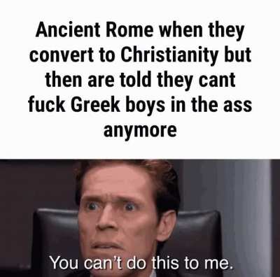 Aww man we can't do it anymore