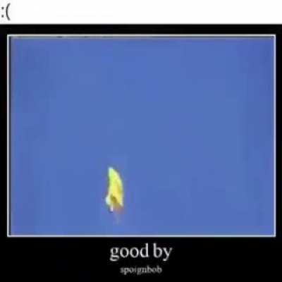 Bye-bye 😢