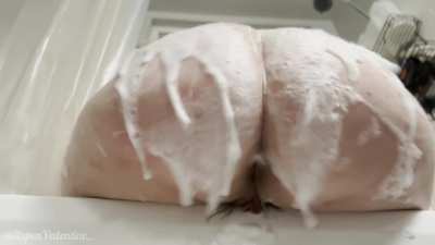Bubble Bath Loofah Cum