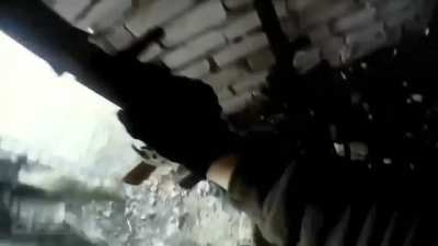 A dynamic video of the work of the fighters of the OZSP "Omega" NSU in Severodonetsk.