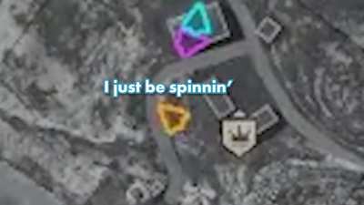 I just be spinning