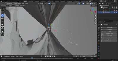 I accidentally created a torus so corrupted it transcended reality and is glitching my viewport