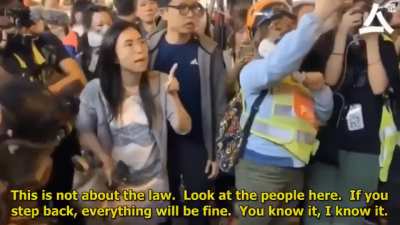HMC while I put HK Police in their place