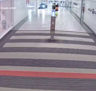 The mall is never closed for an idiot.