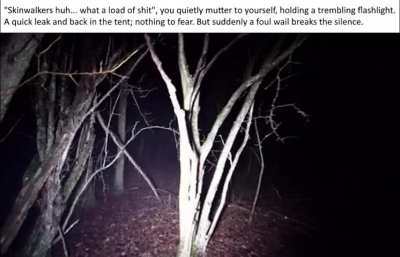 Its not natural. How can you hope to outrun it in the vastness of the forest?
