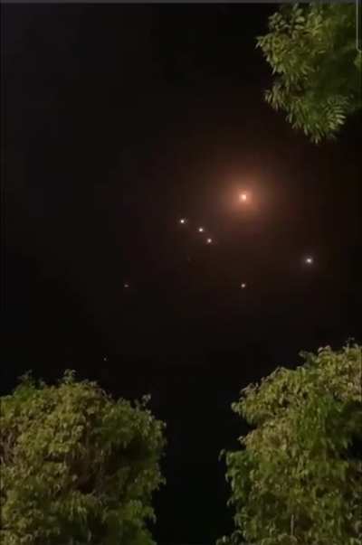 Rockets freakout - iron dome - israel gazza clash