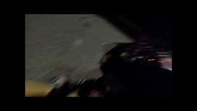 While riding