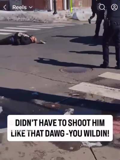 &ldquo;Drop the knife Stevie&rdquo; Video released shows Hartford Connecticut police shooting a man armed with a knife advancing toward them