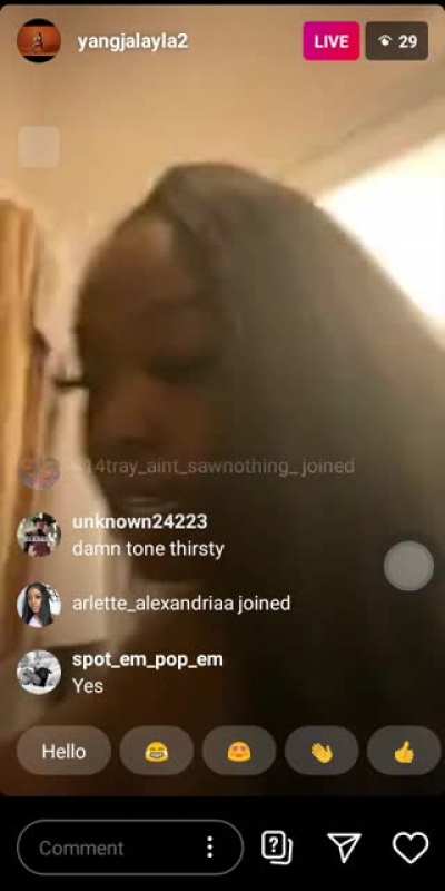 Ig live nip slip