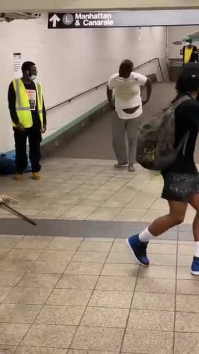 Person poops in janitors basket.