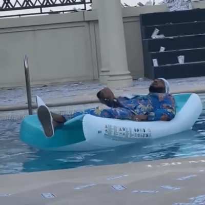 When you're rich on one day