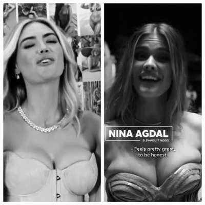Nina outboob Kate