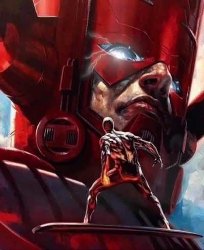 Silver Surfer and Galactus &bull; Werble motion