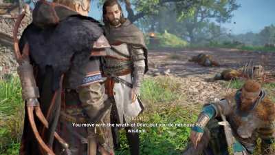 Told myself i was going to be nice to him this playthrough but he&rsquo;s just so god damn irritating