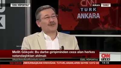 Melih G&ouml;k&ccedil;ek: Fethullah G&uuml;len, beni 3 harflilerle, beynimi esir alıp ele ge&ccedil;irdi.