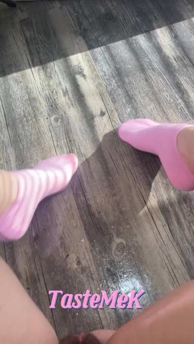 Drenched socks