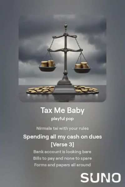 Tax me Tax me