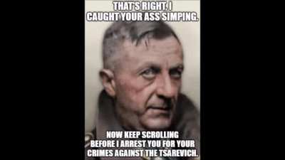 Monarchist Simp Police