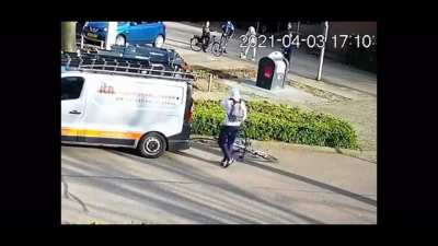 Idiot on a bicycle