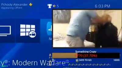 punching the mannequi-