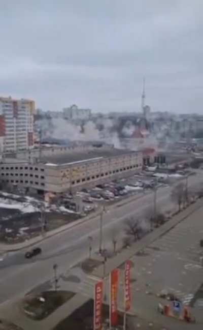 Shelling near the Equator, Kharkiv