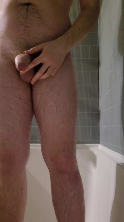 I cant help but pee in the shower