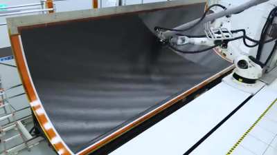 World&rsquo;s largest known thermoplastic aircraft structure