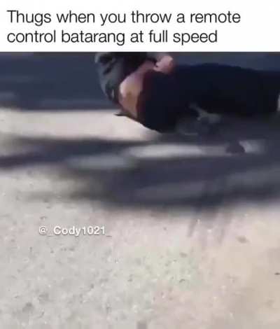 Always make sure to hit them in the d1ck