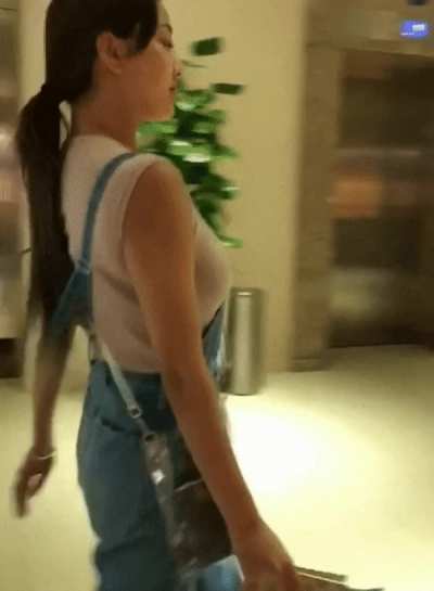 Just look at that tits 🤤, I would rip apart that shirt, remove that blue outfit and fuck her in missionary so I can see her great tits bouncing up and down with each thrust.