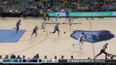 [Highlight] Jaren Jackson Jr meets Paolo Banchero at the rim!
