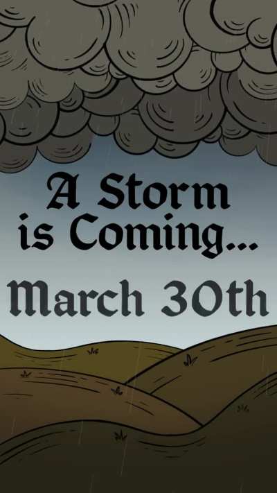 New animated medieval series- trailer drops in 1 week