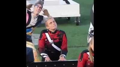 STS9&rsquo;s The Rabble and this marching band pianist