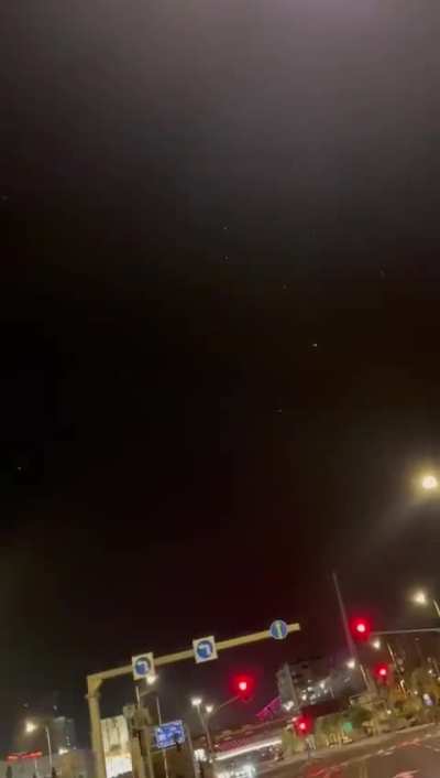 Massive rocket and drone barrage over Jerusalem