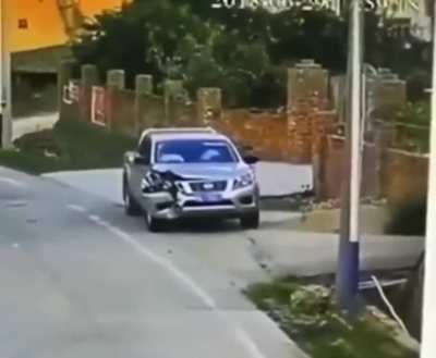 Imagine just sitting in your truck minding your own business&hellip;