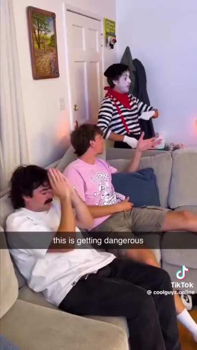Living with a mime