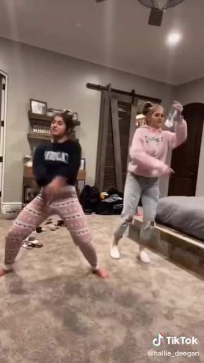Dancing with friend 😂