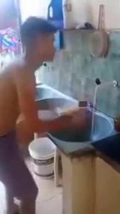 e banho caralho