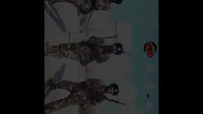 Lameo chinese bayonet training (cringe communists) vs the greatest bayonet users of all (used to be based)