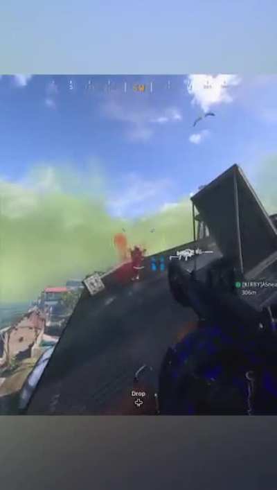 Cheeky jump on Rebirth island.