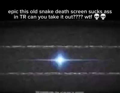 Old Snake in Fortnite has an exclusive game-over screen 