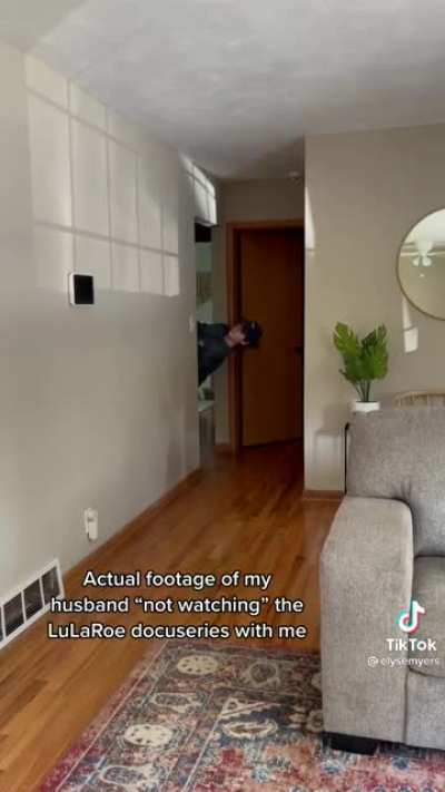 Happens every time he sees me watching crappy reality shows