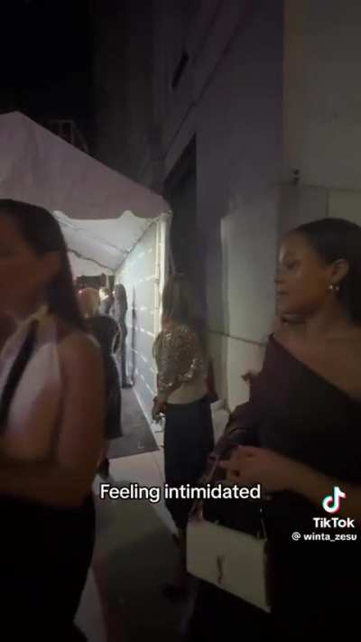 Can&rsquo;t tell if satire or not. Woman expects paparazzi to take photos