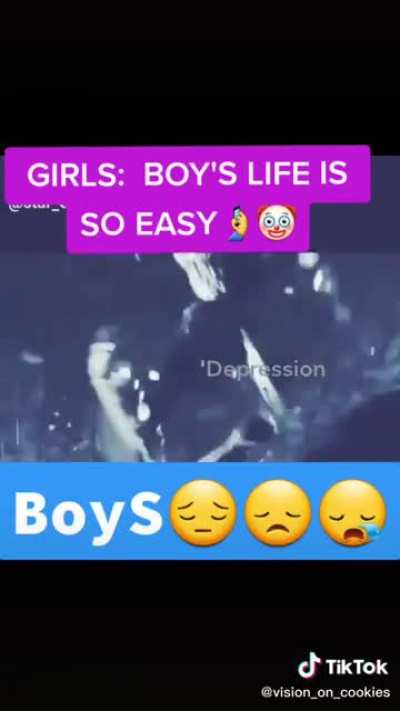 Sad boy noises
