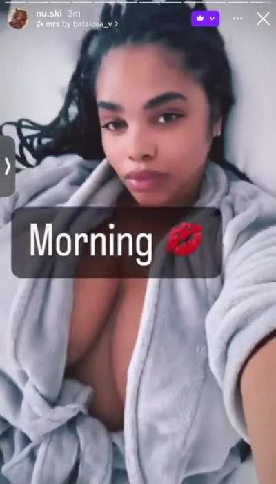 Morning&hellip;