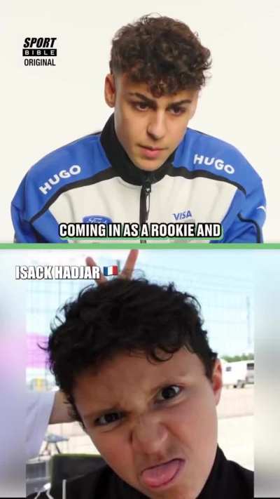 arvid guessing f1 drivers from their baby photos!