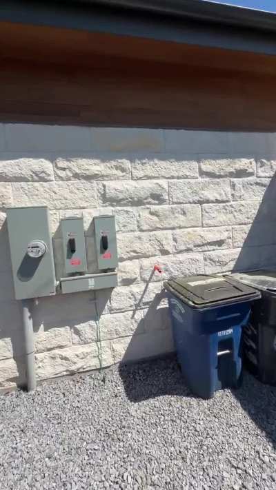 No wall wire on your new build&hellip;
