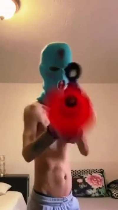 xqc with a gun
