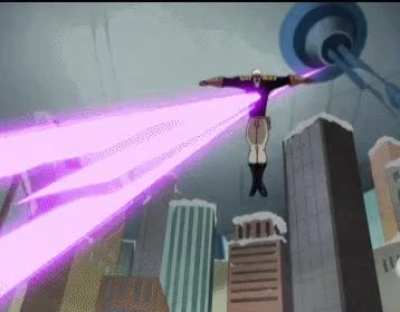 Found an interesting moment to make a gif that screams aggressive t-posing.